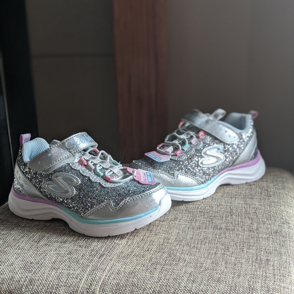 Sketchers Glitter Memory Foam Kids 